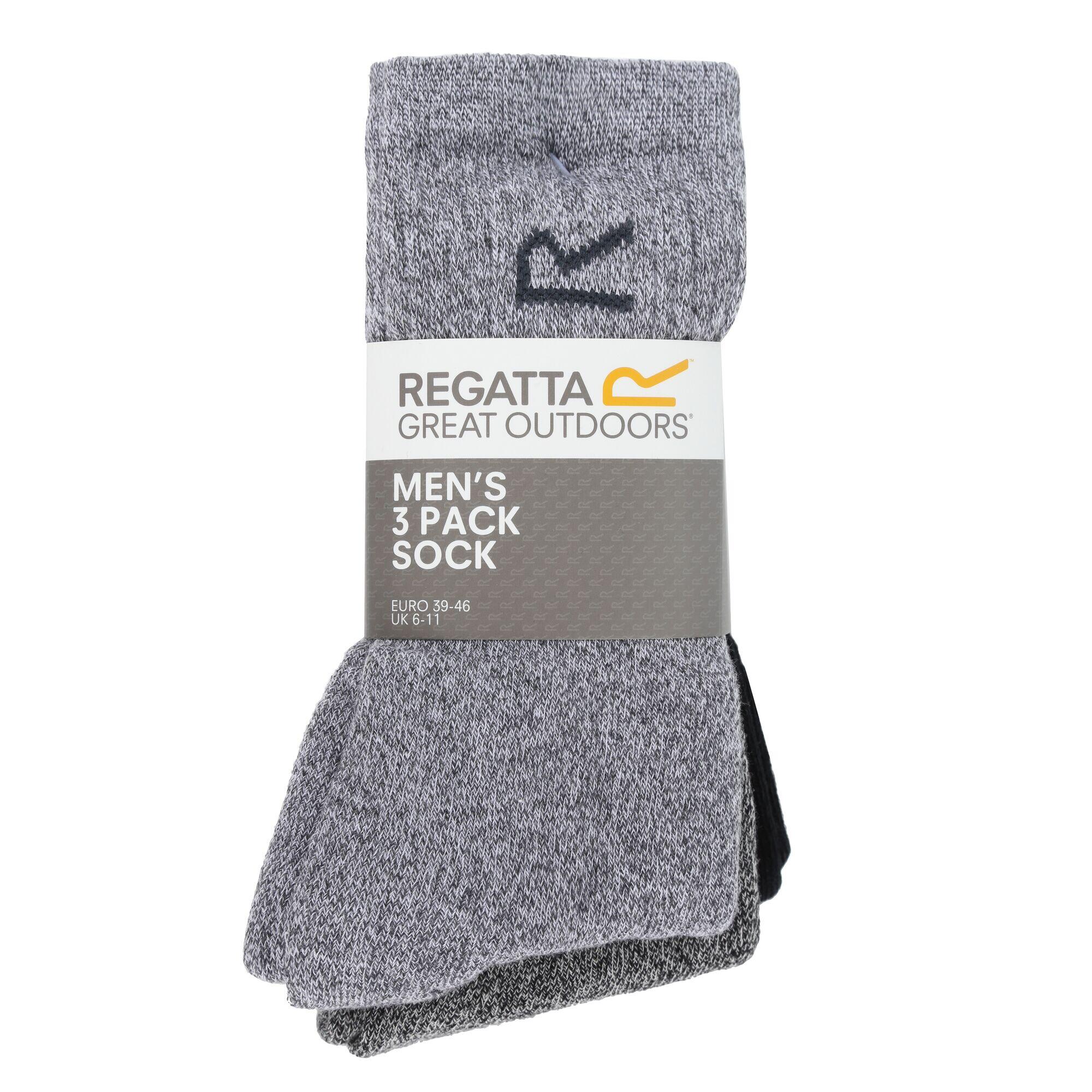 Paquete de 3 calcetines para hombre en caja 4/5