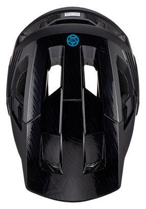Leatt MTB Enduro 4.0 Capacete de Chinstrap Preto Removível 6/8