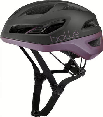 Racefietshelm “eco avio pure mips” zwart paars mat