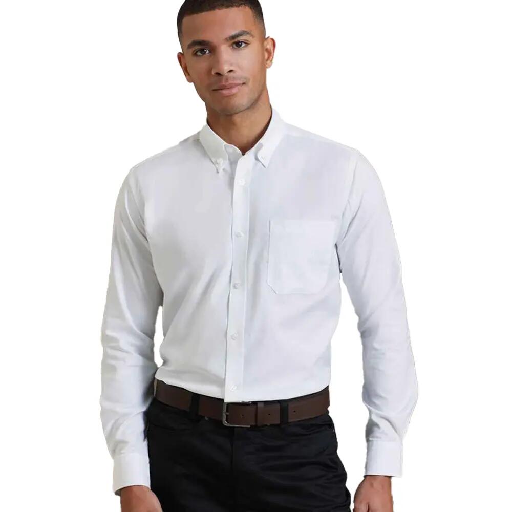 Camicia Manica Lunga Uomo Premier Signature Bianco 2/3