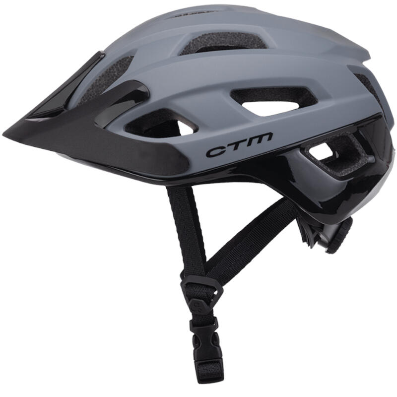 Kask rowerowy dla dorosłych CTM Triton z daszkiem
