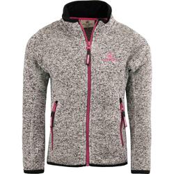 Sweat zippé enfant Athl. DPT VIVEKA gris chiné 104-110