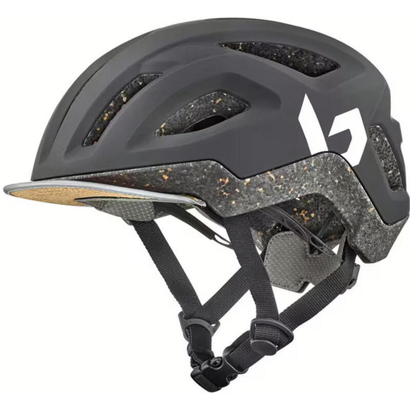 Casque de vélo urbain « REACT », noir mat