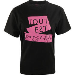 T-shirt femme The People Rep. Minerva - Noir S