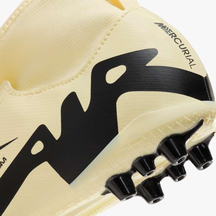 Bottes de foot Enfants Nike Mercurial Superfly 9 Academy blanc 4/4
