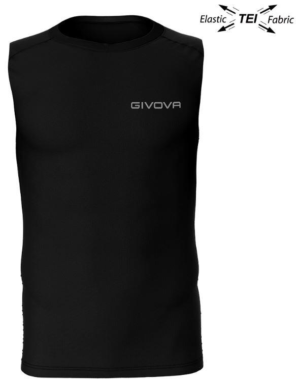 Givova Technival Corpus 1 Elastic Tank Top Black 2/5