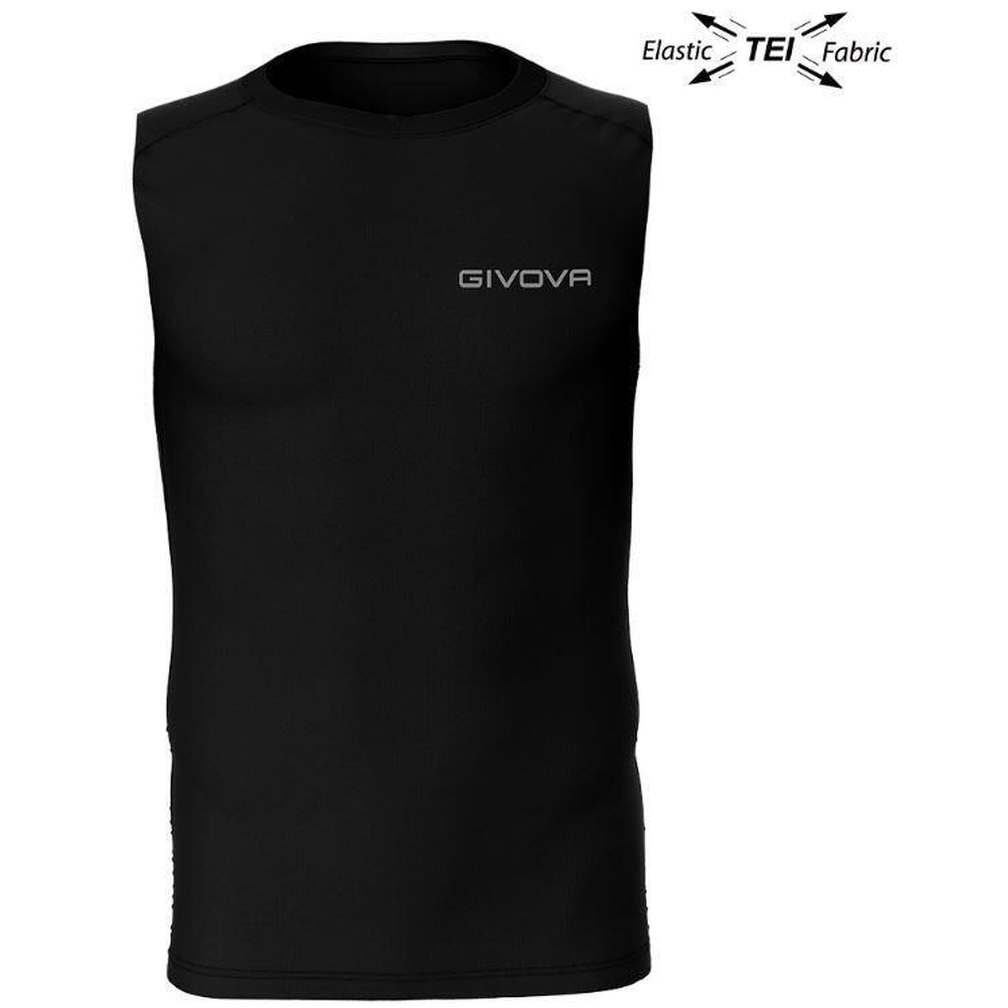 Givova Technival Corpus 1 Elastic Tank Top Black