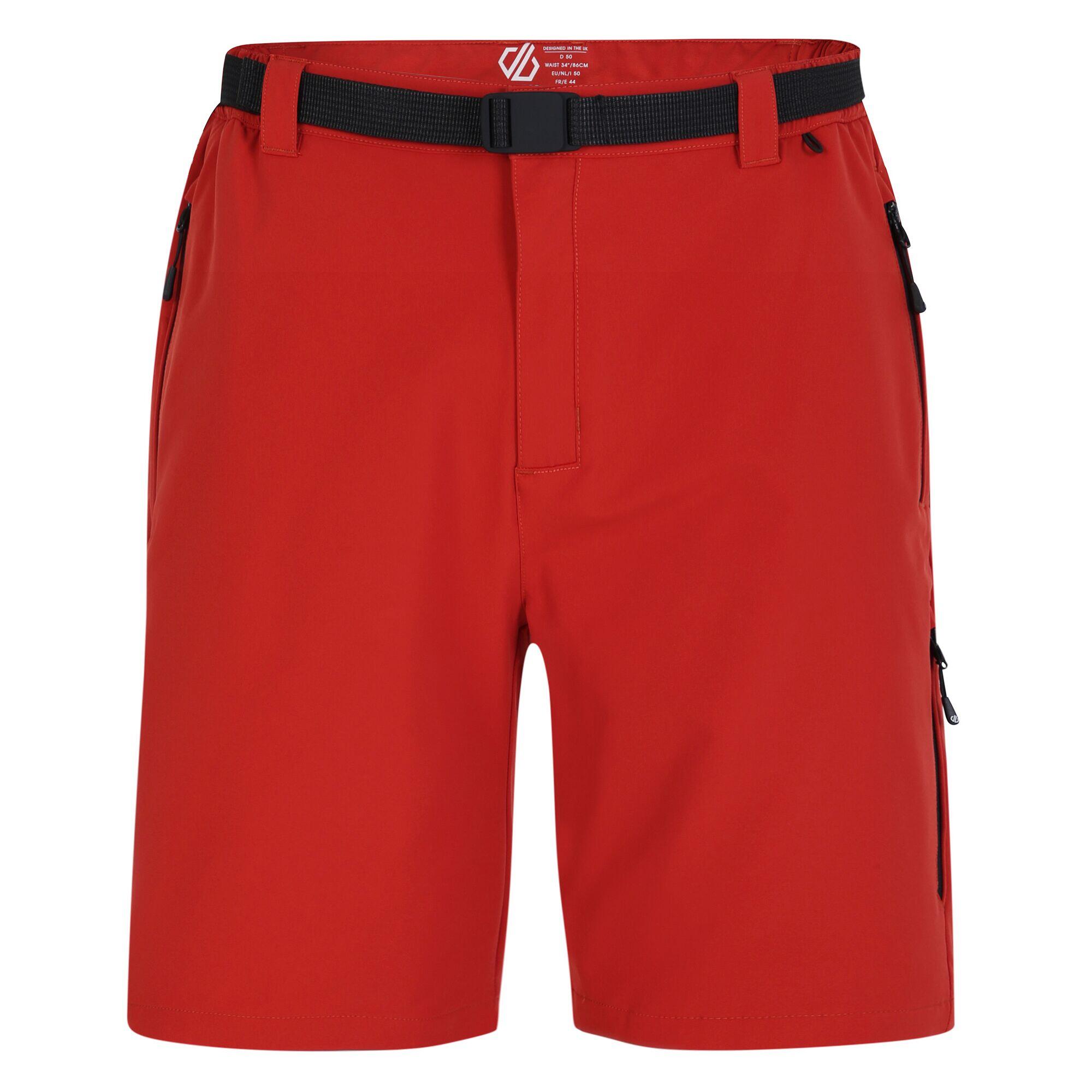 DARE 2B Heren Tuned In Pro Lichtgewicht Cargo Shorts (Toscaans rood)