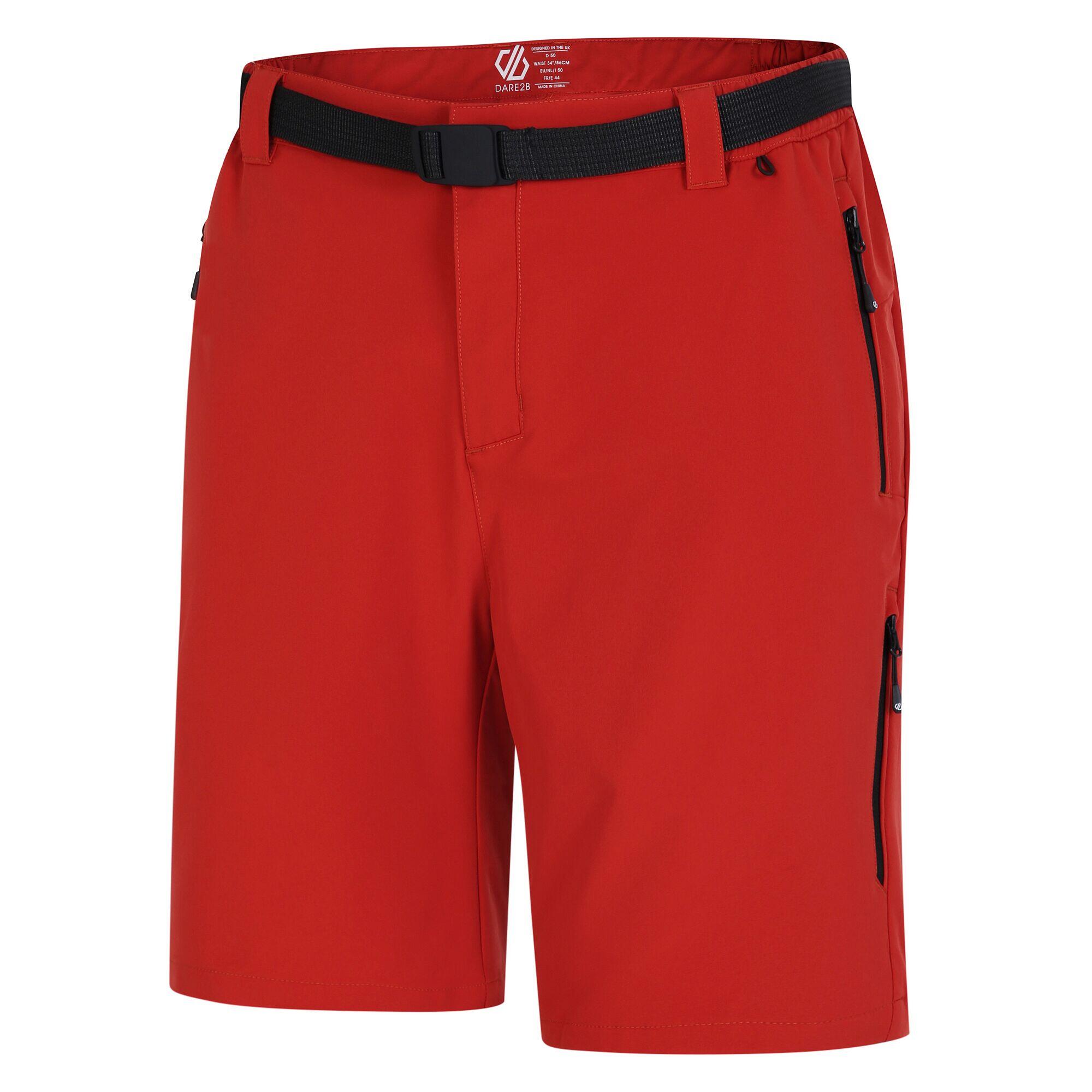 "Tuned In Pro" CargoShorts für Herren Tuscan Rot 3/4