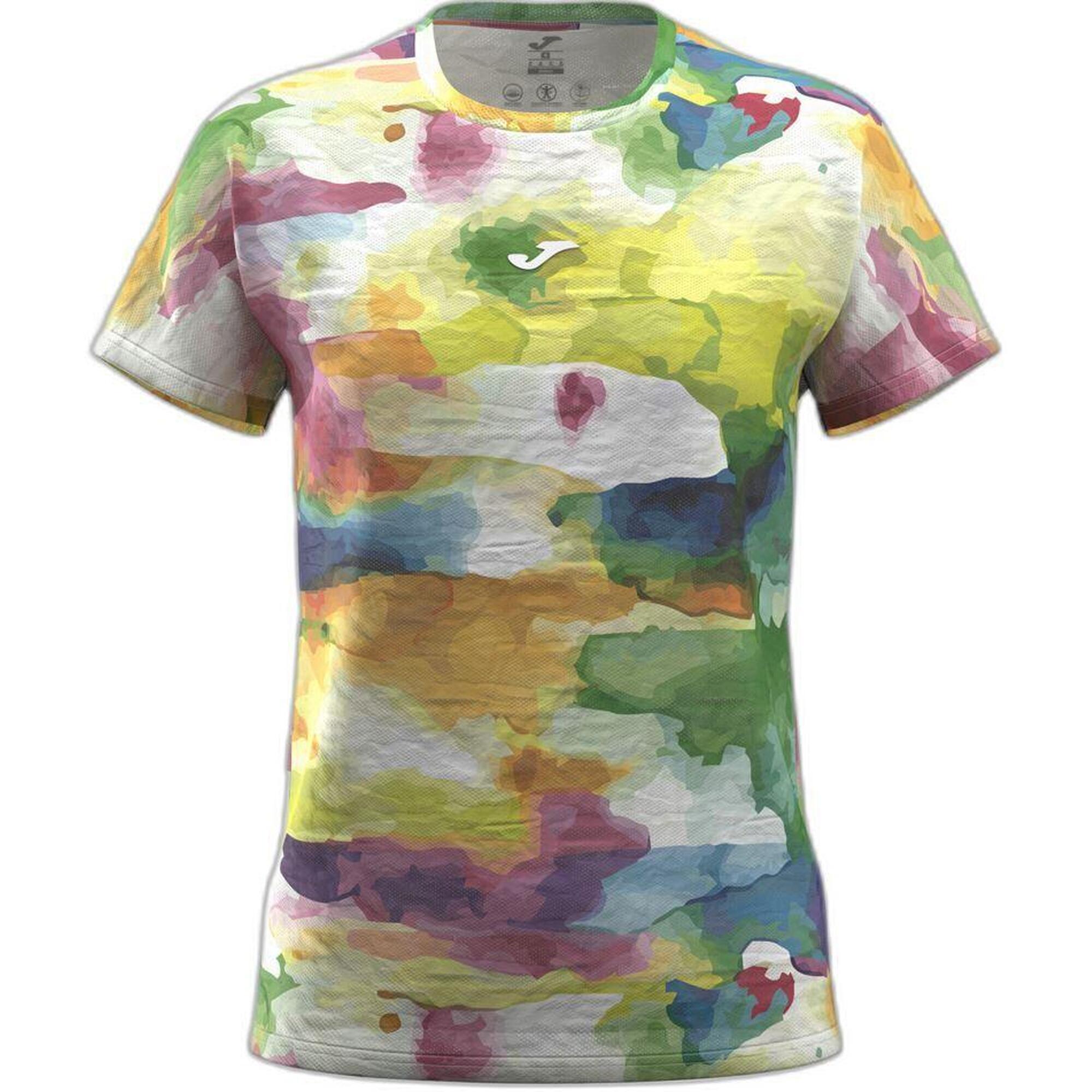 Joma - T-shirt De Course Pour Femmes Joma R-city Morado L - Respirant Et Léger - Chemise Manches Courtes - Bleu|marron|violet - Decathlon