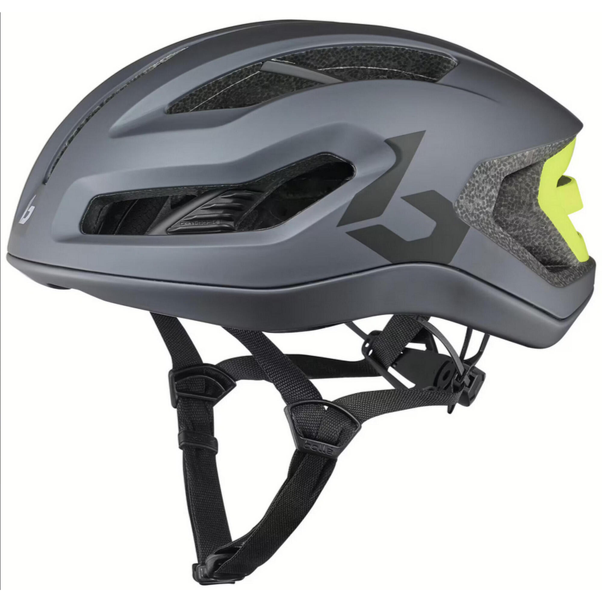 Bollé - Casque De Vélo De Course « Avio Mips », Titane Mat Acide - Casque - Gris - 40 M - Decathlon
