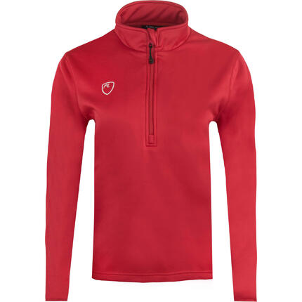 Bluza dziecięca PlayerLayer Quarter Zip czerwona 152-158