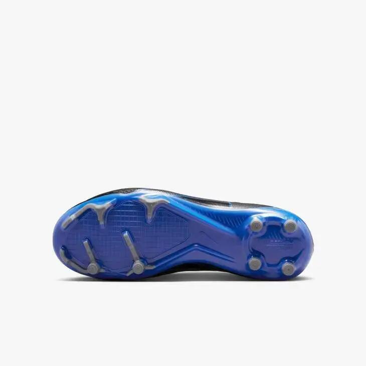 Scarpe da calcio junior mg - multiterreno nike  black/chrome-hyper royal 4/7