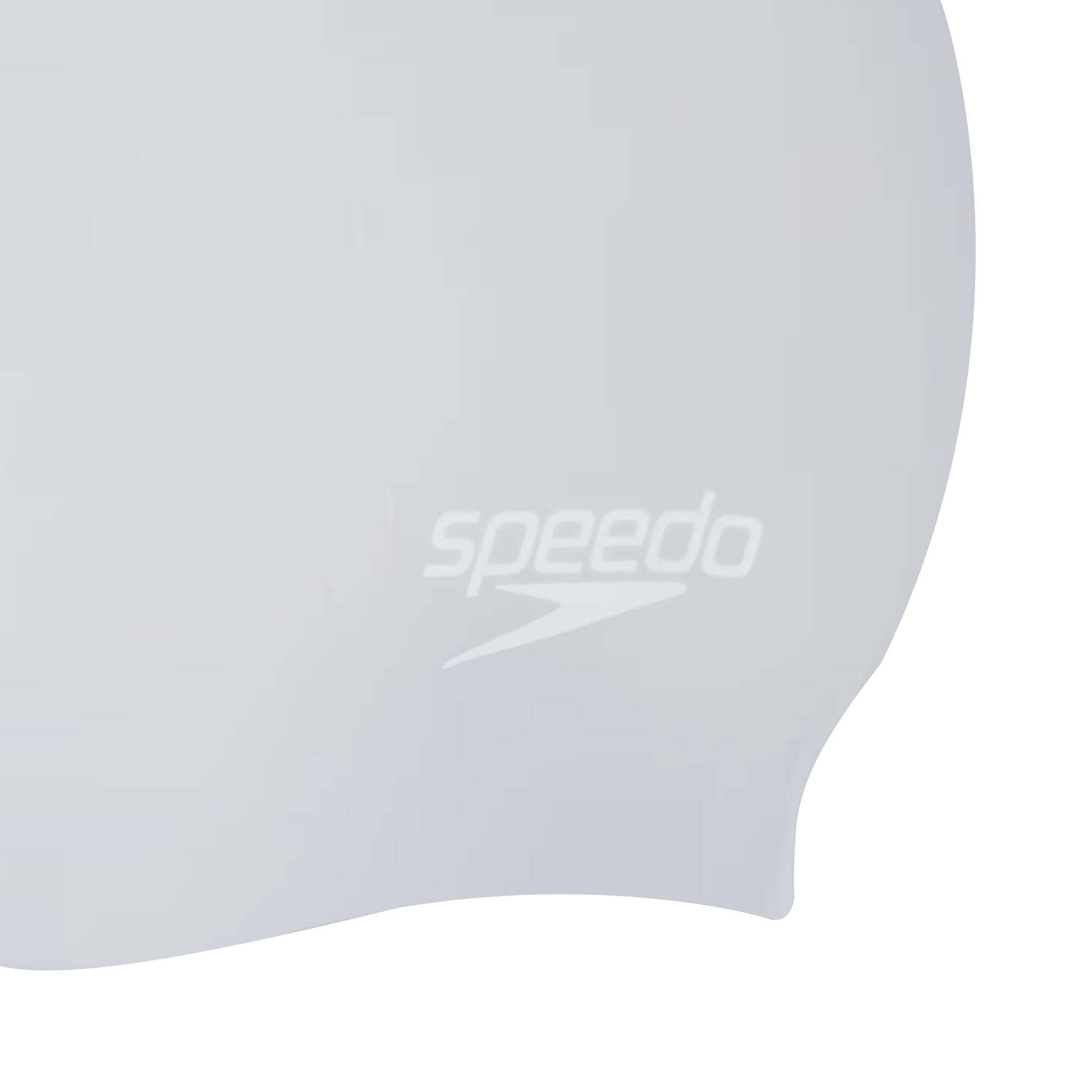 Bonnet De Bain LONG HAIR Adulte (Argenté / Blanc) 4/4