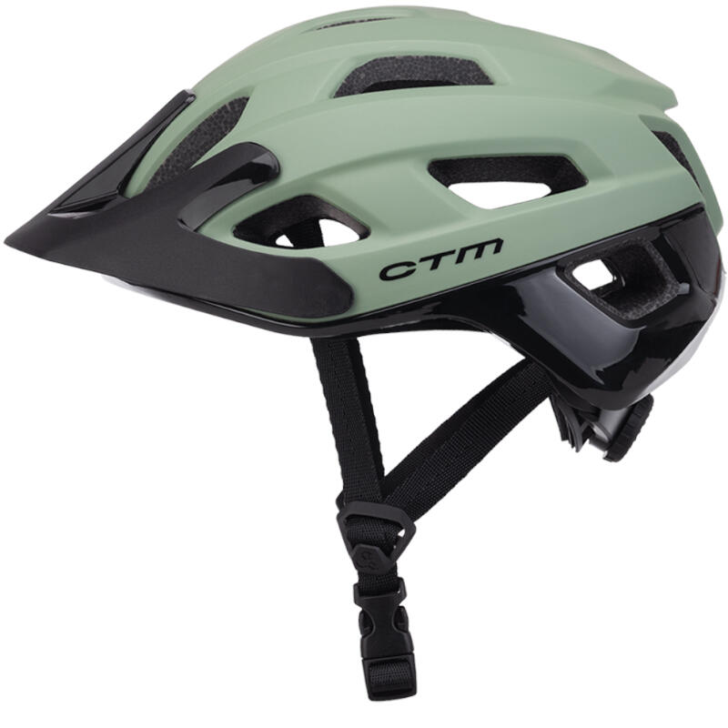 Kask rowerowy dla dorosłych CTM Triton z daszkiem 2/5