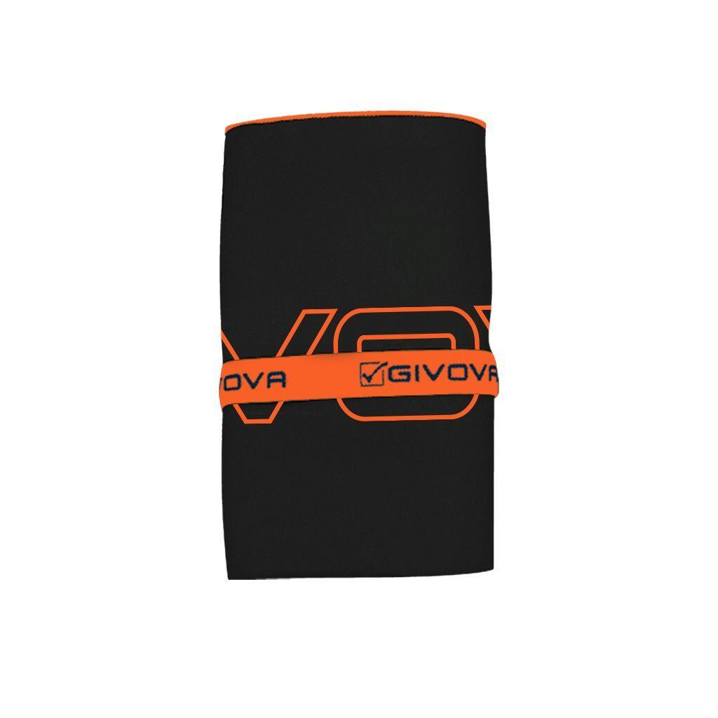 Givova - Grand Serviette Microfibre Givova 80 X165 - Serviette - Jaune|noir|orange - Taille Unique - Decathlon