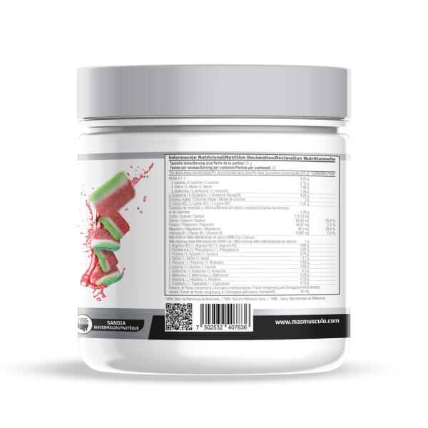 MG Amino Muscle Grow - 500g Sandias de la gelée de MASmusculo 3/5