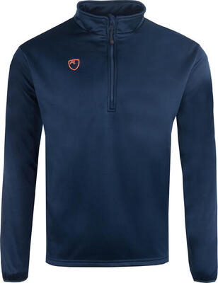 Playerlayer heren 1/4 zip midlayer sweatshirt navy 2xl
