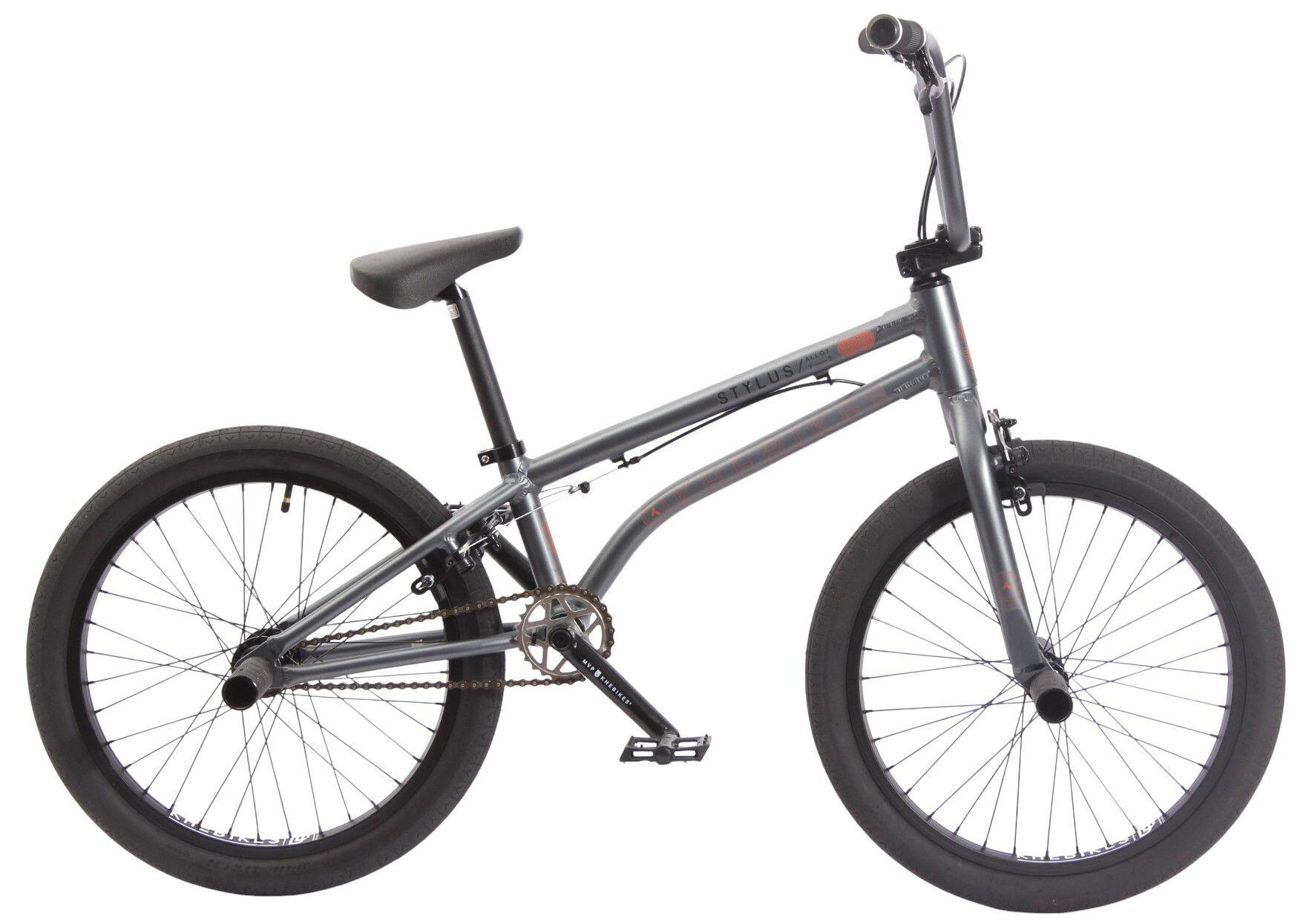 Bmx adulto stylus v2 prata 20 polegadas 8,9 kg