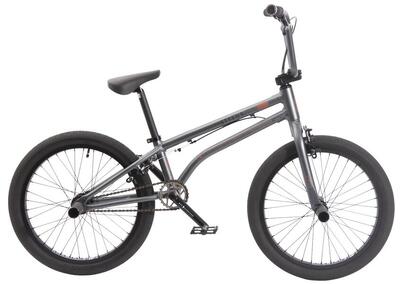 BMX Fahrrad Erwachsene STYLUS V2 silber 20 Zoll 8,9kg