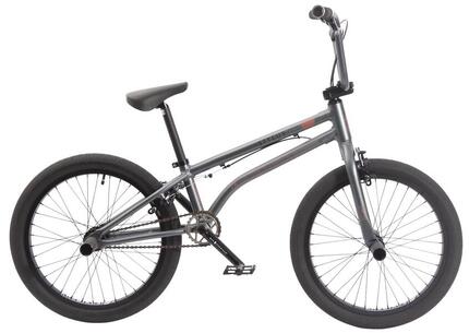 BMX Fahrrad Erwachsene STYLUS V2 silber 20 Zoll 8,9kg
