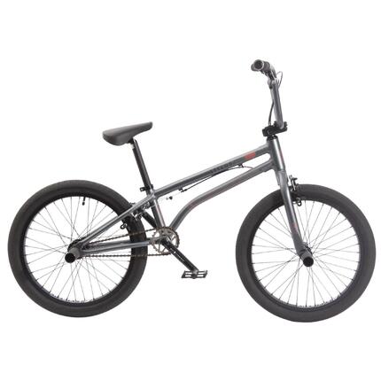 Rower BMX dla dorosłych STYLUS V2 srebrny 20 cali 8,9 kg