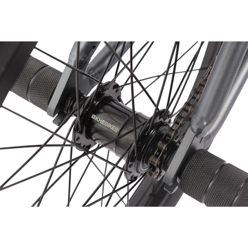 Bicicletă BMX pentru adulți STYLUS V2 argintiu 20 inch 8,9 kg