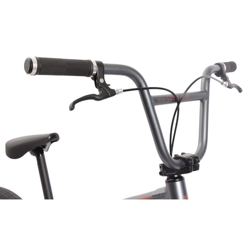 Bicicletă BMX pentru adulți STYLUS V2 argintiu 20 inch 8,9 kg