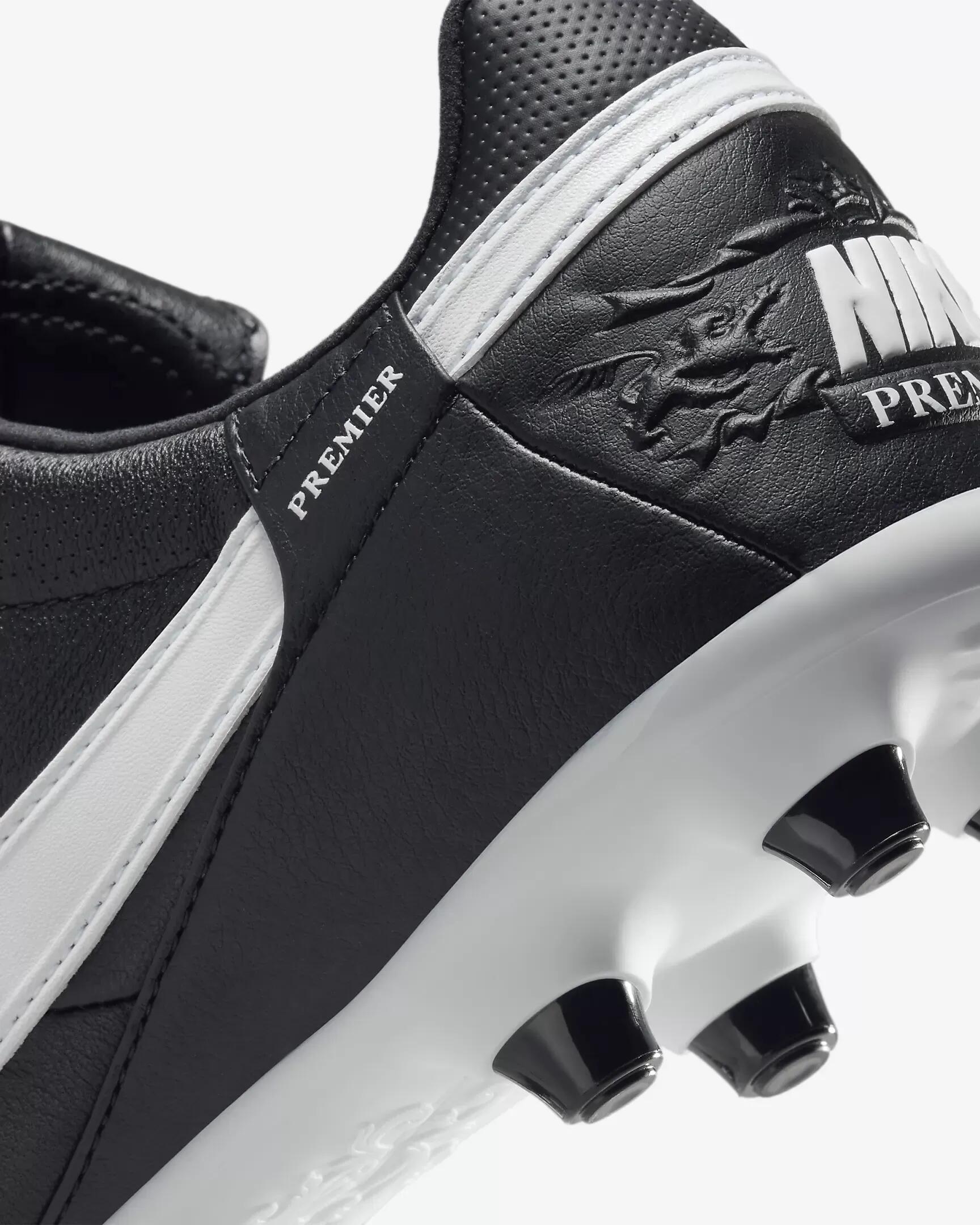 Scarpe da calcio uomo fg - terreno compatto nike nero 3/4