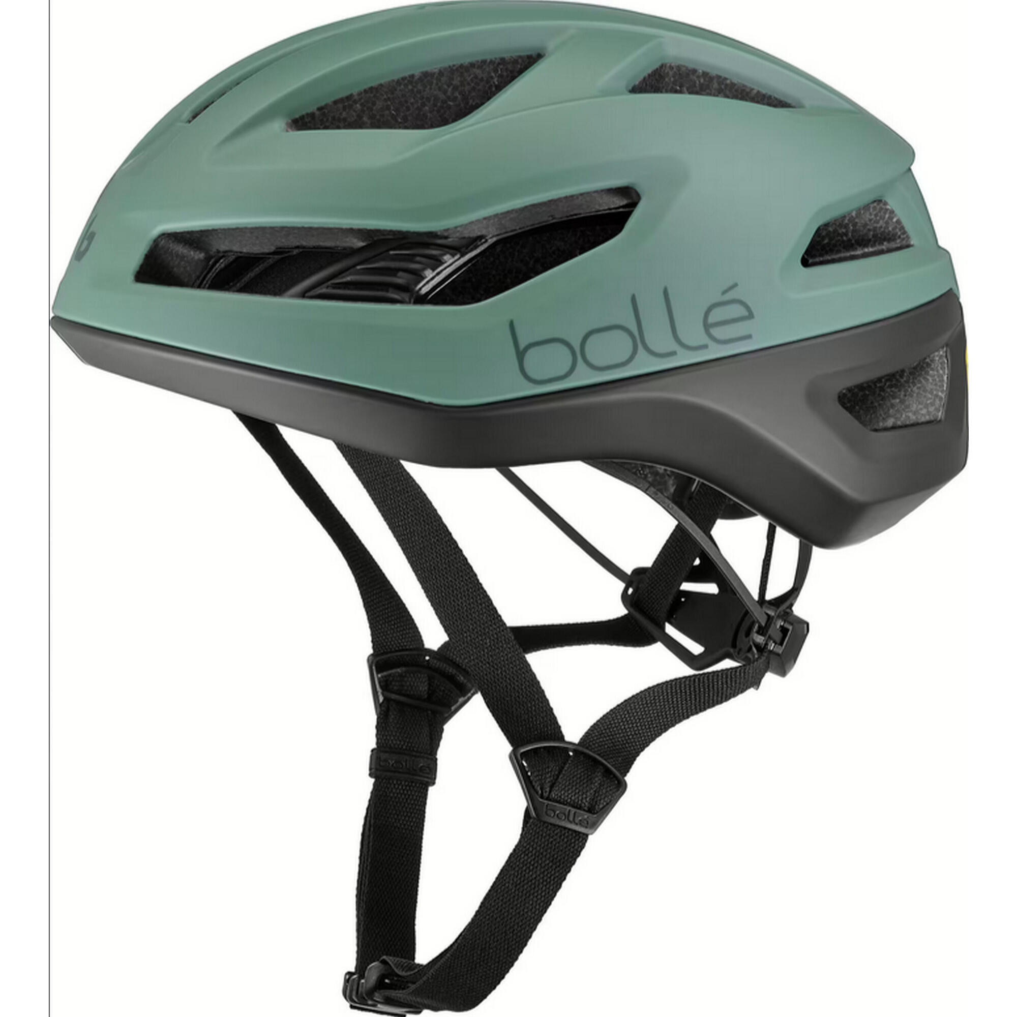 Bollé - Casque De Vélo De Course « Eco Avio Pure Mips » Mat - Casque - Vert - 40 M - Decathlon