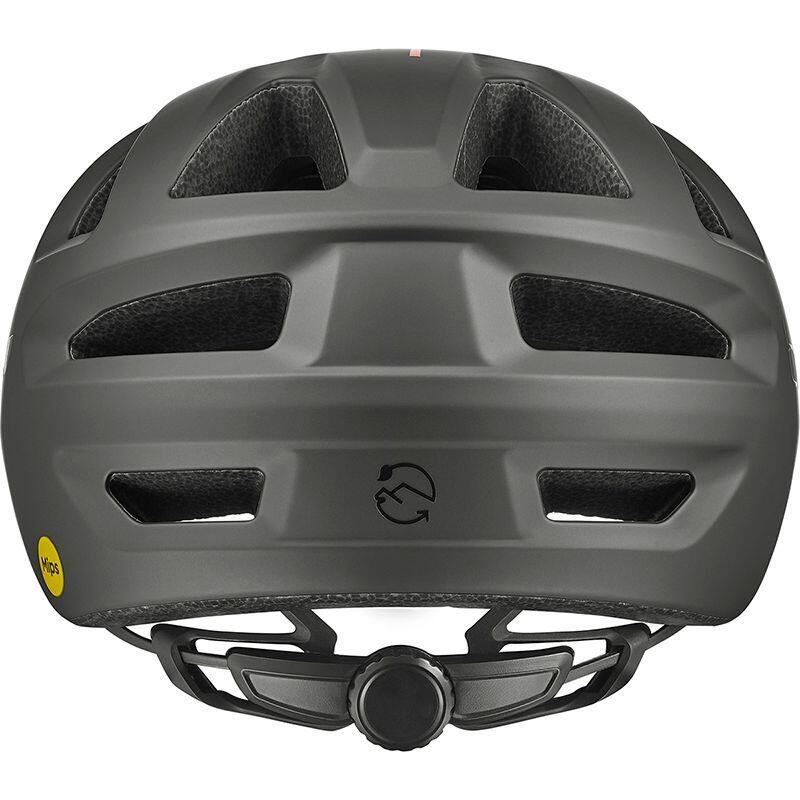 Kask rowerowy Rennrad „Spero MIPS”, czarny matowy