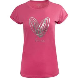 THE PEOPLE REP. Isolde — T-shirt femme 100% coton Fuchsia S