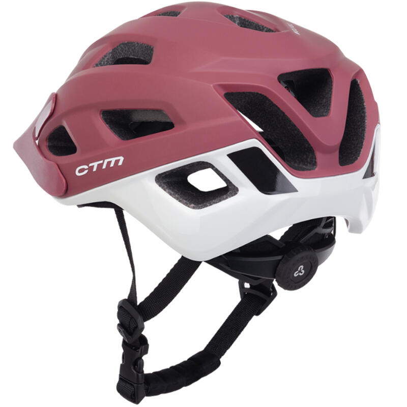 Kask rowerowy dla dorosłych CTM Triton z daszkiem 3/5