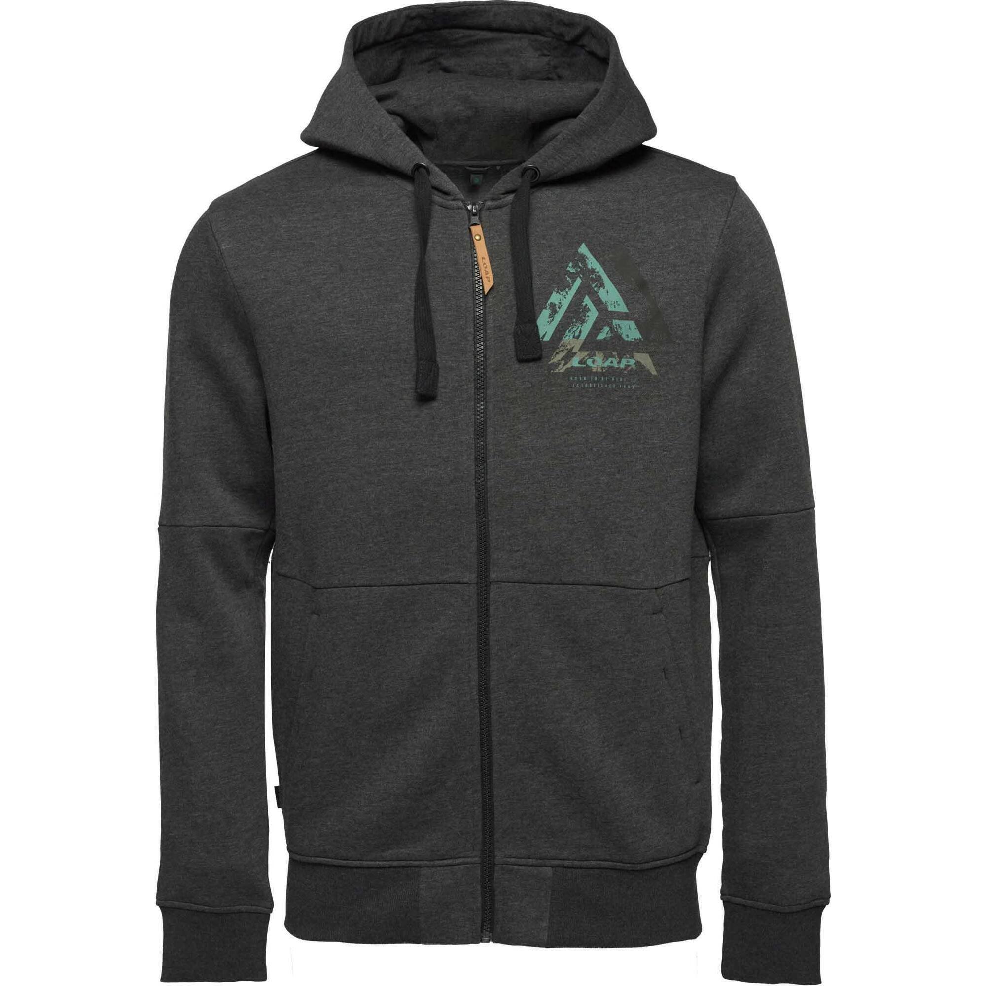 Men's Health - Sweat Homme Loap Edcar Gris Foncé L - Sweat Zippé - Bleu|gris - Decathlon