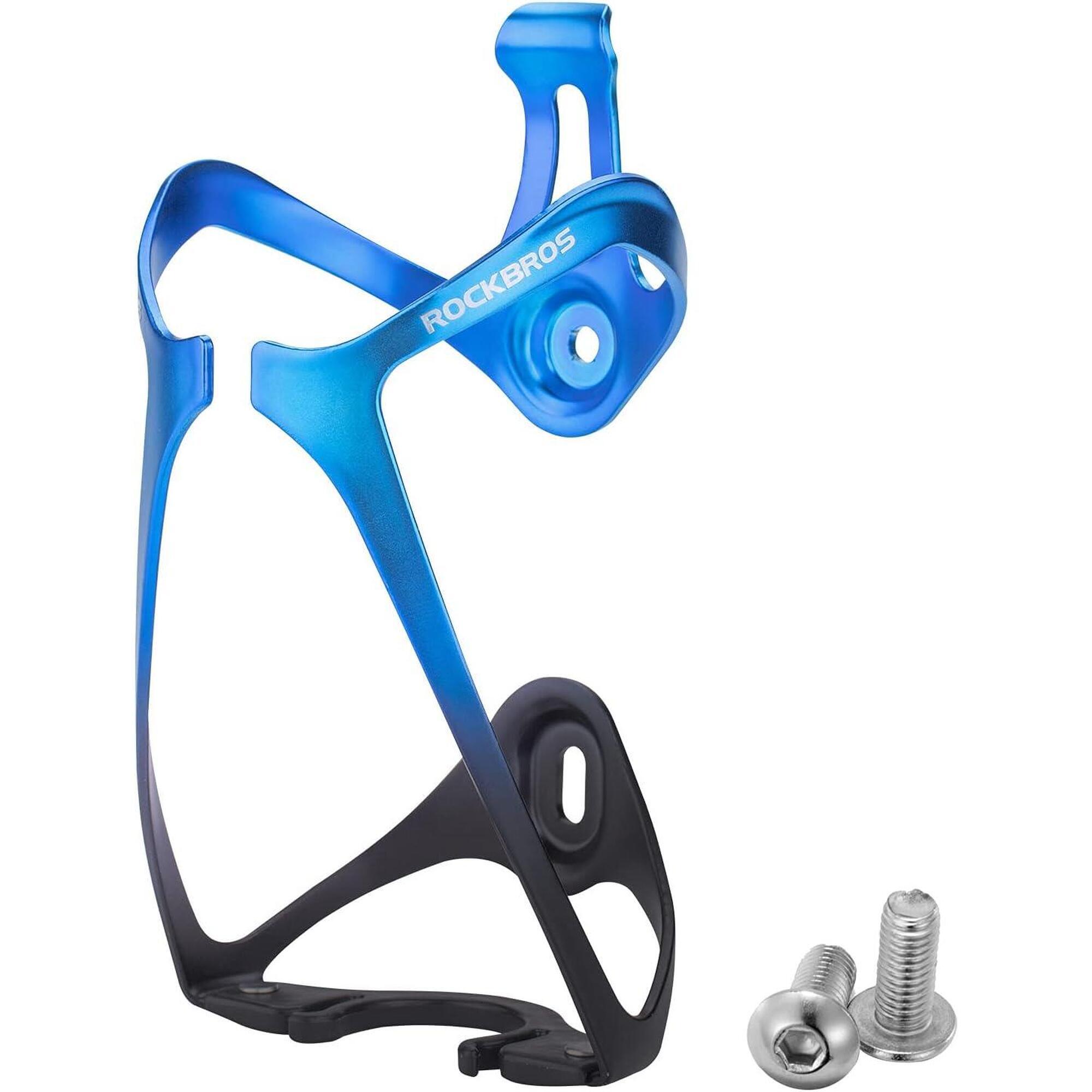 Rockbros - Rockbros Porte-bidon De Vélo Vtt Universelle - Support Porte Bidon - Bleu|noir - 150cm - Decathlon