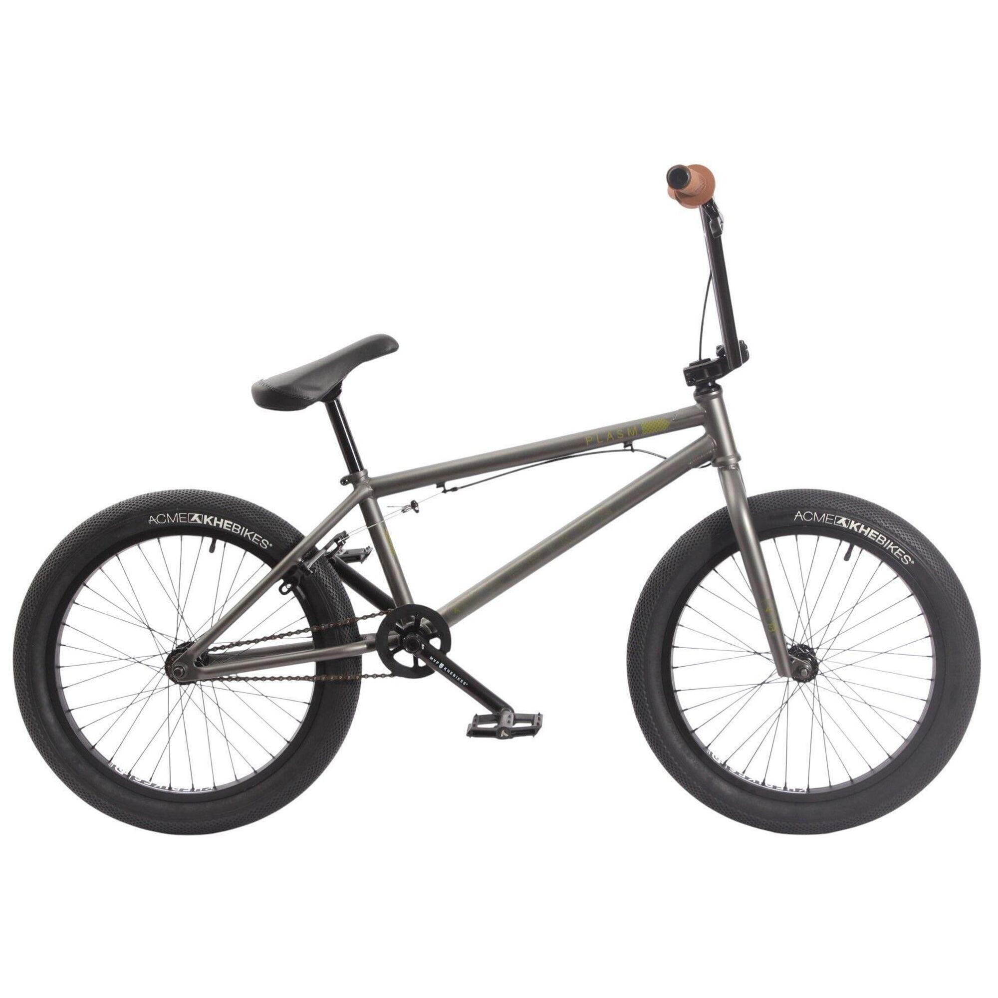 KHEBIKES BMX kolo pro dospělé PLASM XL antracit 20 palců 10,9 kg