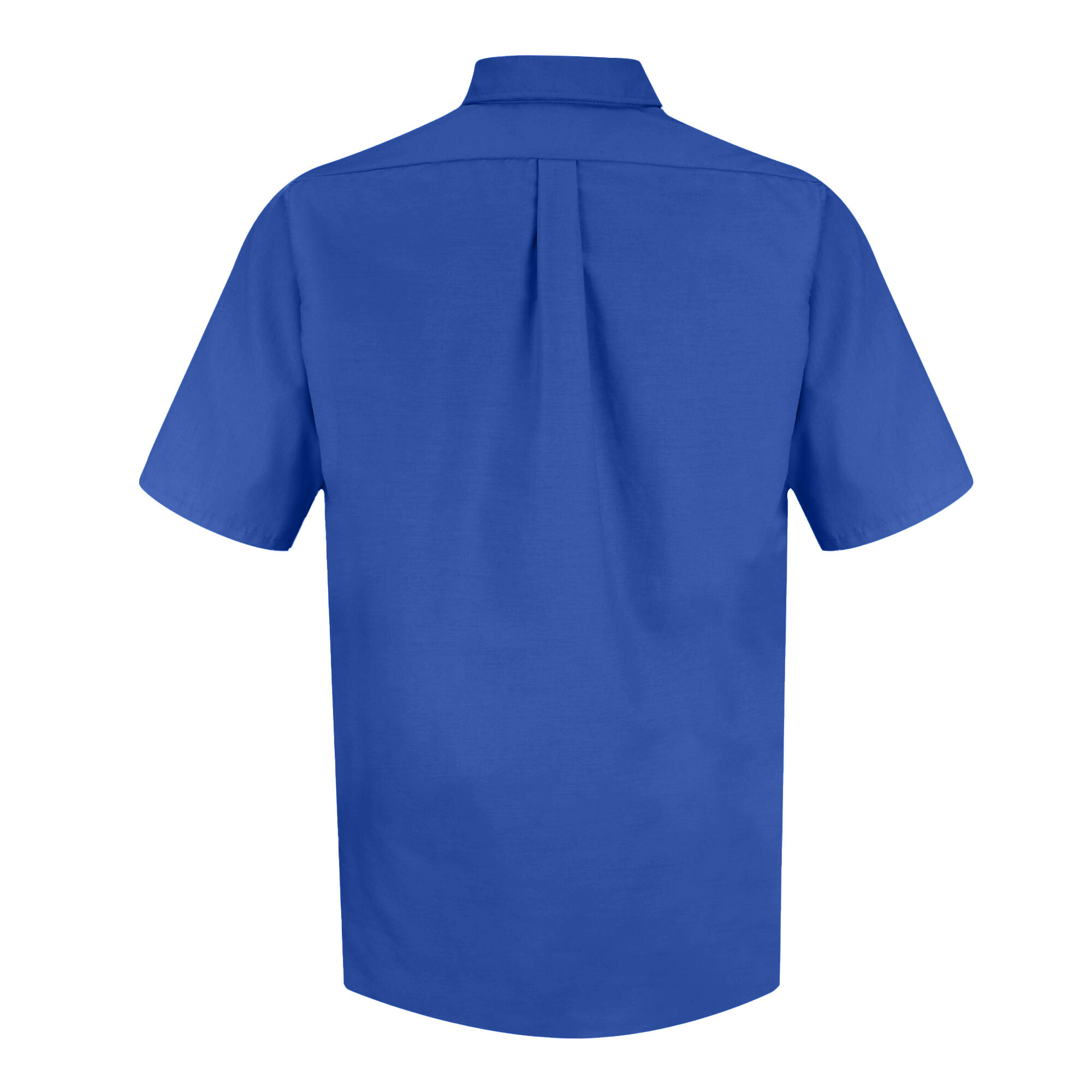 Camicia Maniche Corte Uomo Premier Poplin Blu Reale 2/3