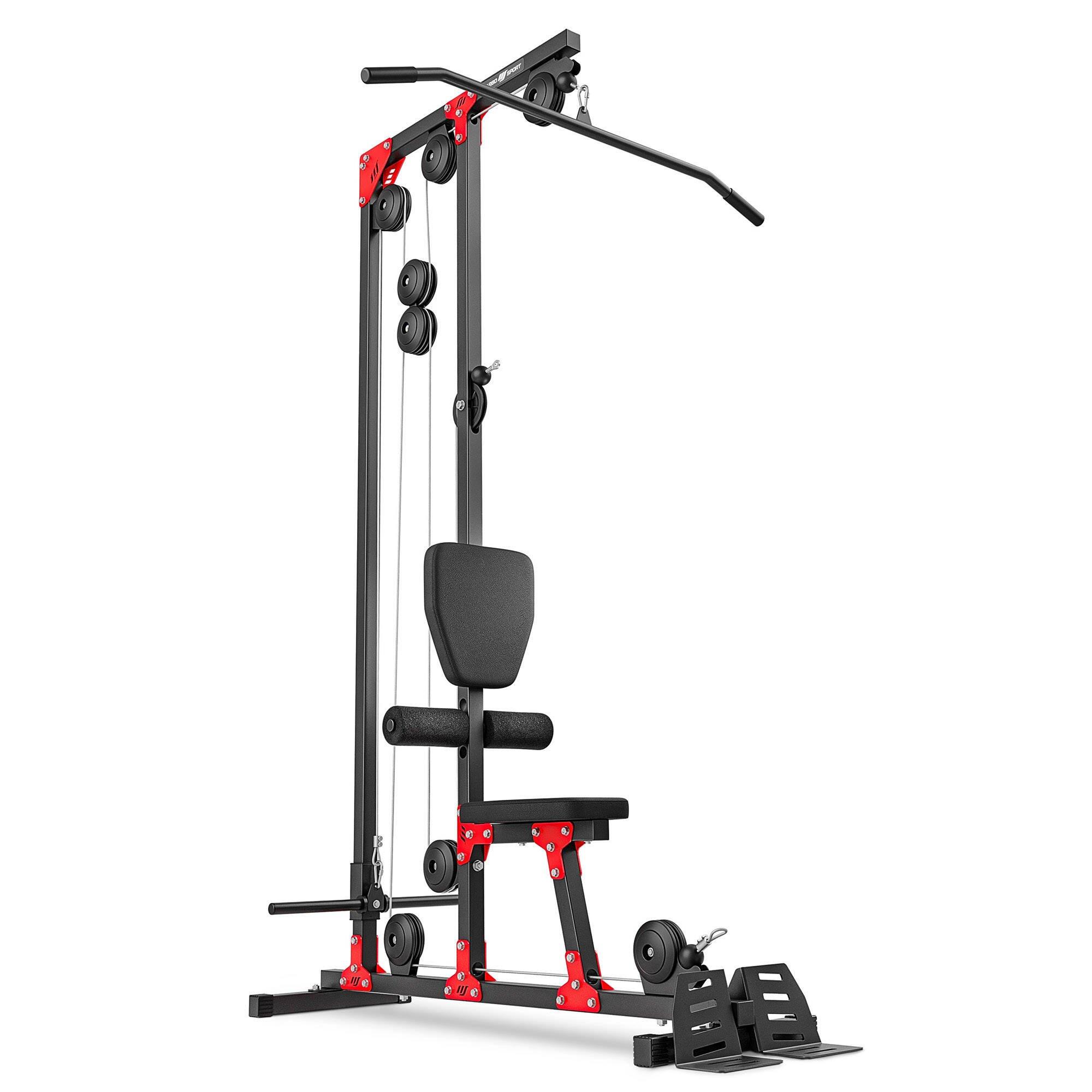 Marbo Sport - Station De Traction Latérale Marbo Sport Mh-w106 2.0 - Appareil Multifonction - Noir - Taille Unique - Decathlon