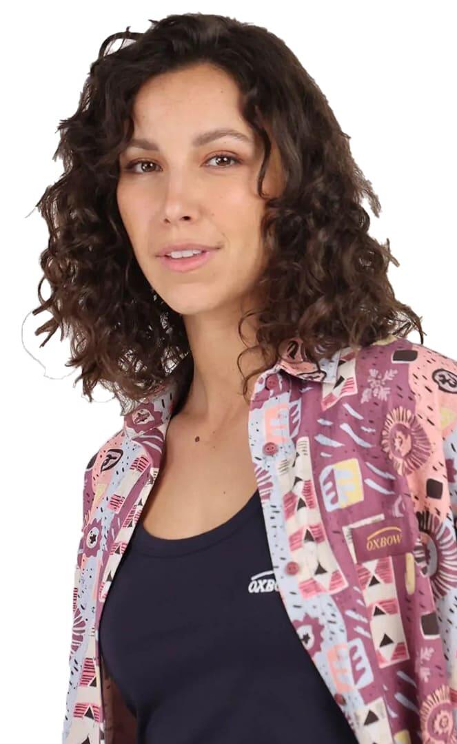 CHINZA Chemise Coton Imprimé Femme 2/4