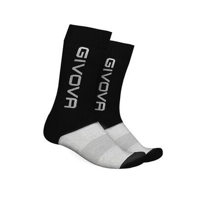Givova Calza Raimir Black Sports Socken 40-45, atmungsaktive Baumwolle