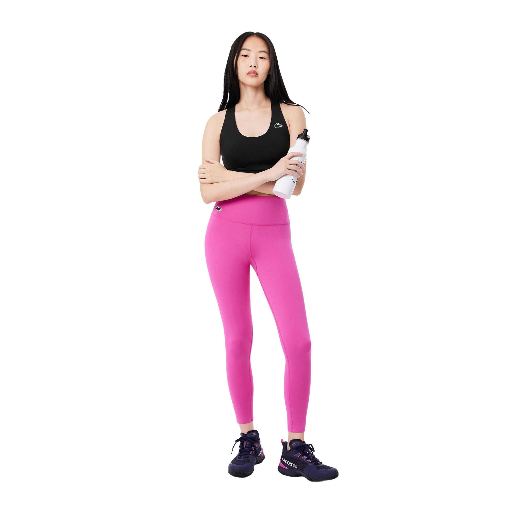 Womens/Ladies Stretch Breathable Sport Bralette (Black) 4/4
