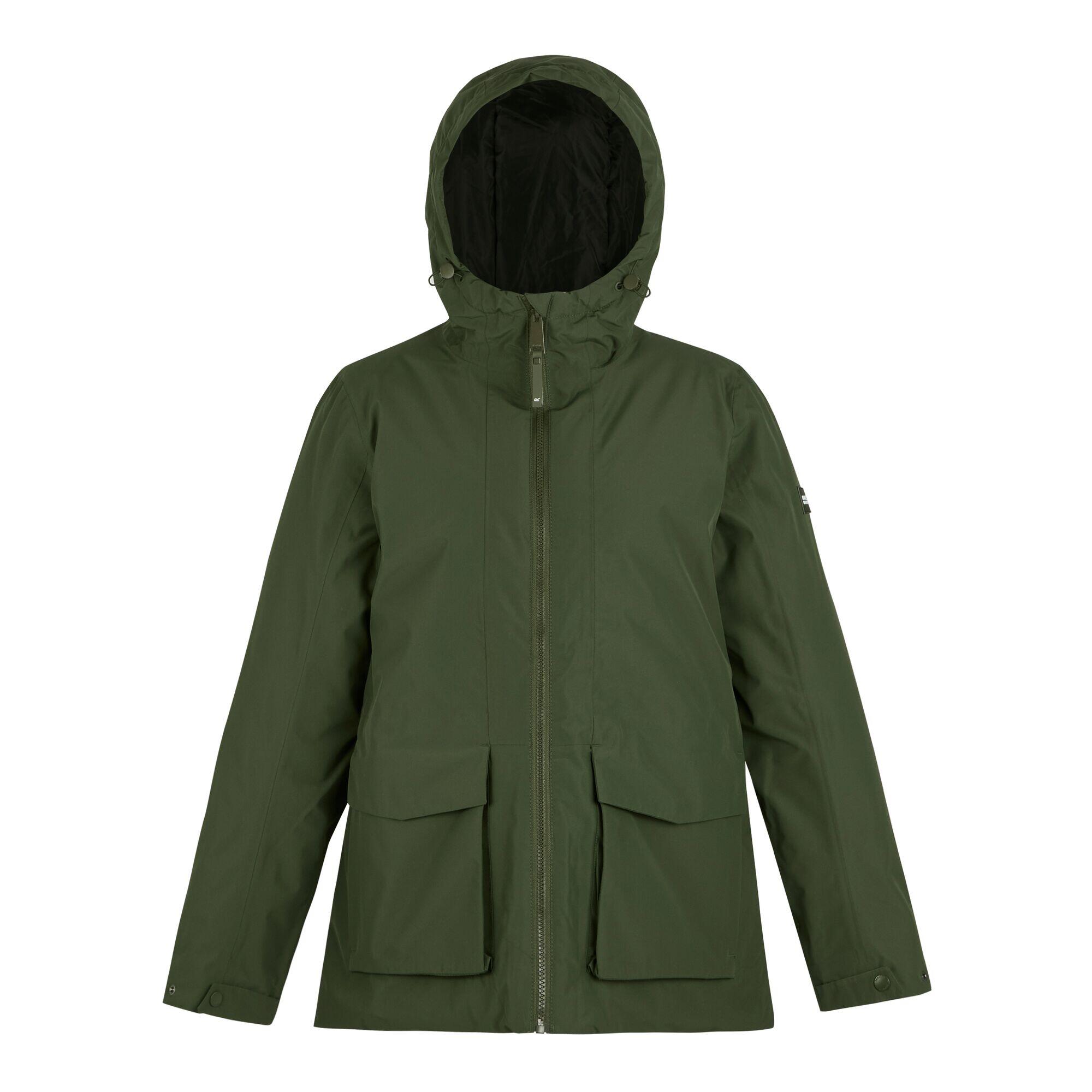 Regatta - Veste Melane À Capuche, Imperméable, Respirante Et Isolée Pour Femme - Doudoune Synthétique - Vert - Decathlon