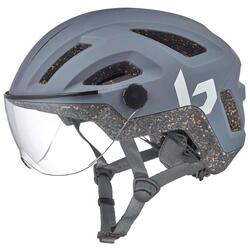 Casque de vélo urbain « Eco React Visor », bronze foncé