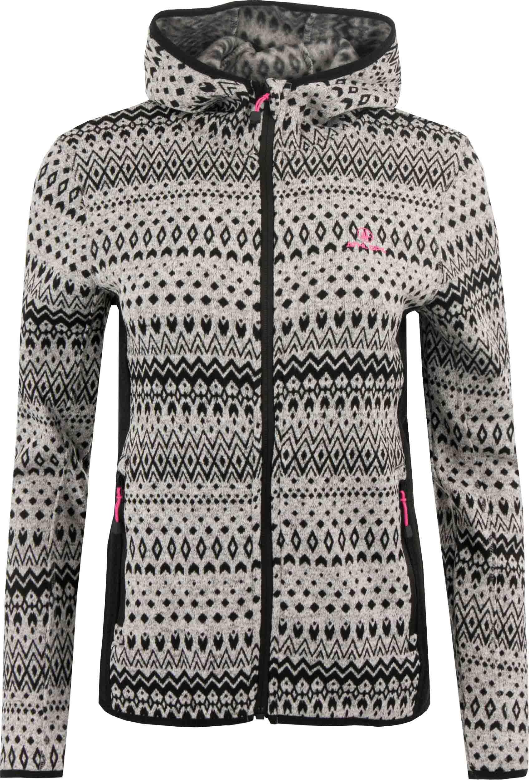 Damenpullover Athl. Dpt Kayla Hellgrau-Melange Grau 2/5