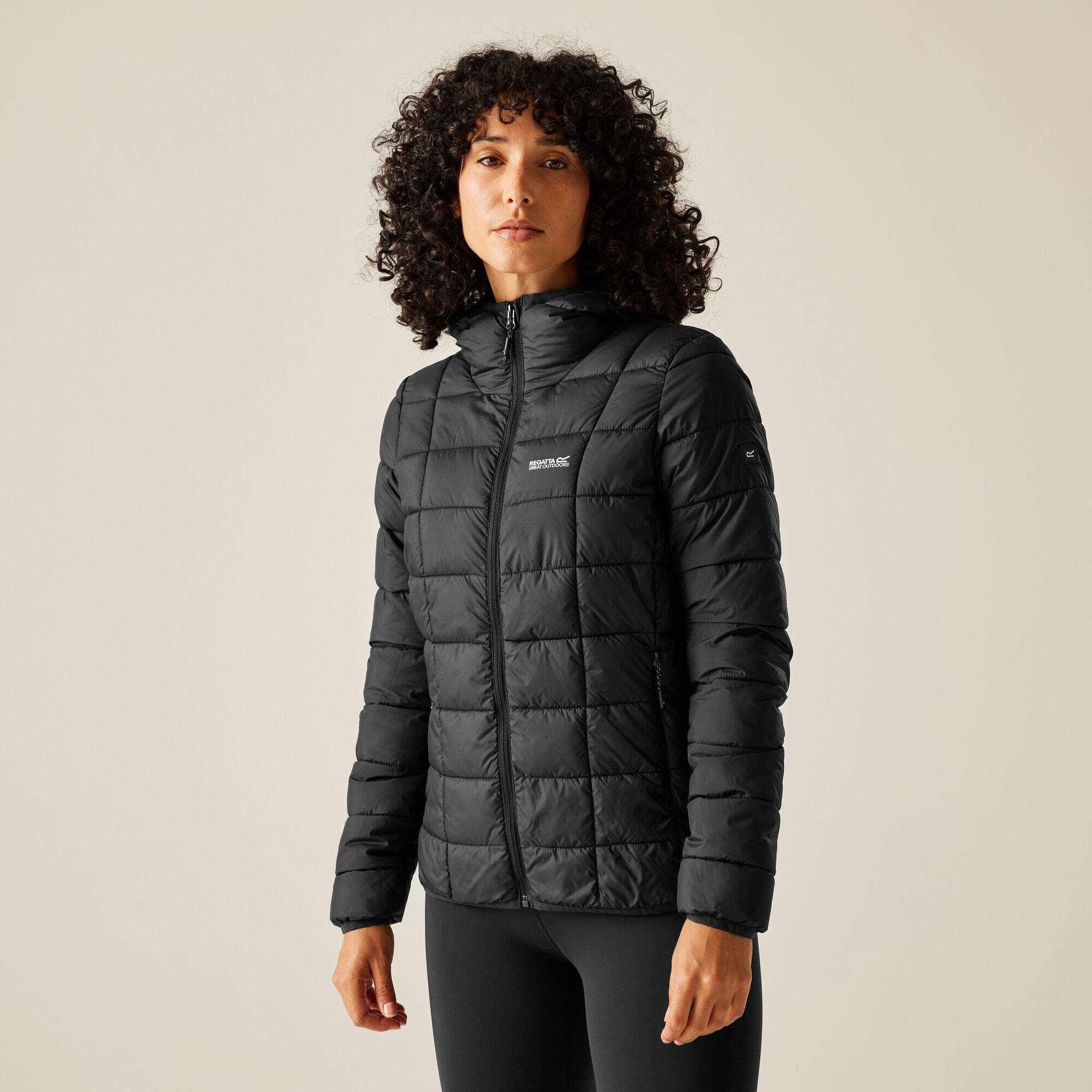 Regatta - Veste Asper Matelassée Isolante À Capuche Déperlante Pour Femme - Doudoune Synthétique - Noir - Decathlon