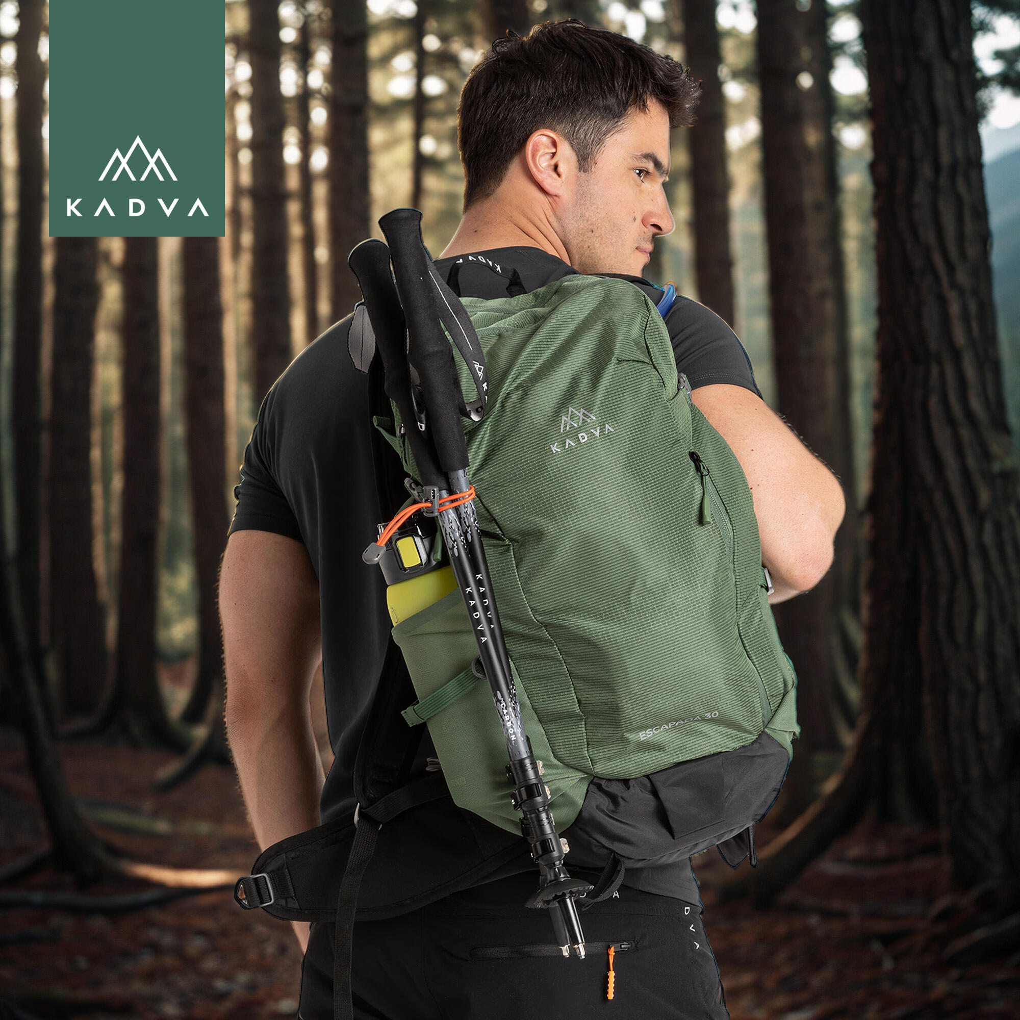Mochila de turismo KADVA Escapada 30 l 3/7