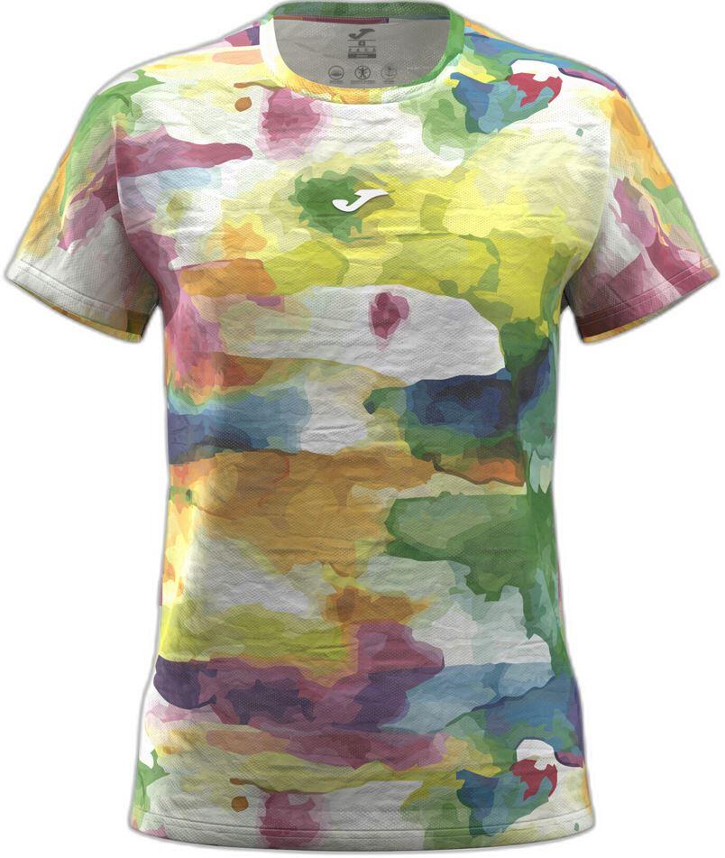JOMA Camiseta de corrida feminina Joma R-City Morado L - Respirável e Leve