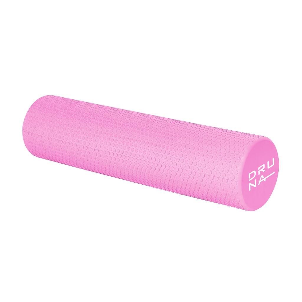 INDIGO Round Foam Roller for Massage & Yoga 60x15 cm