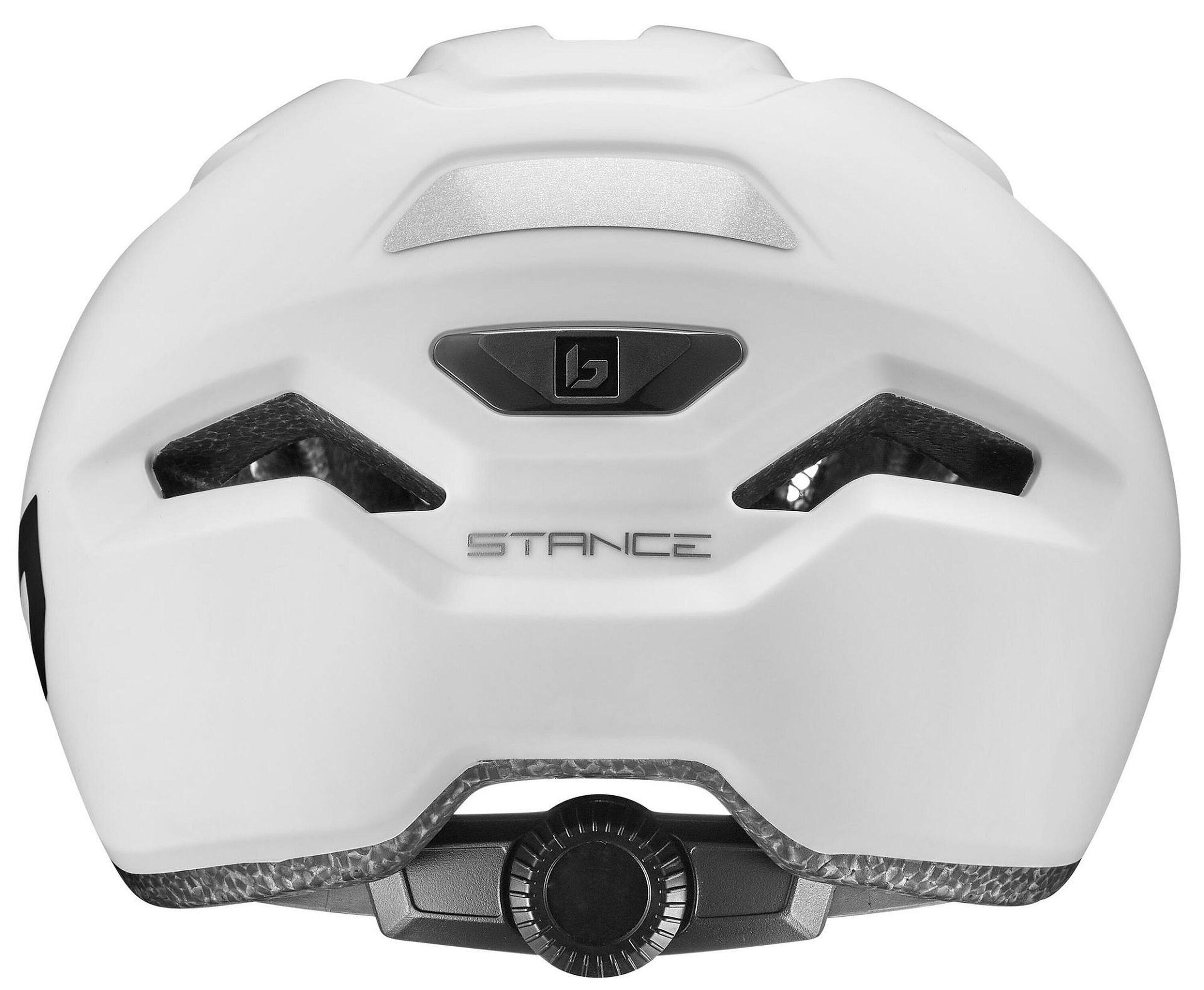 Casque de vélo urbain « Stance Pure », blanc mat 2/4