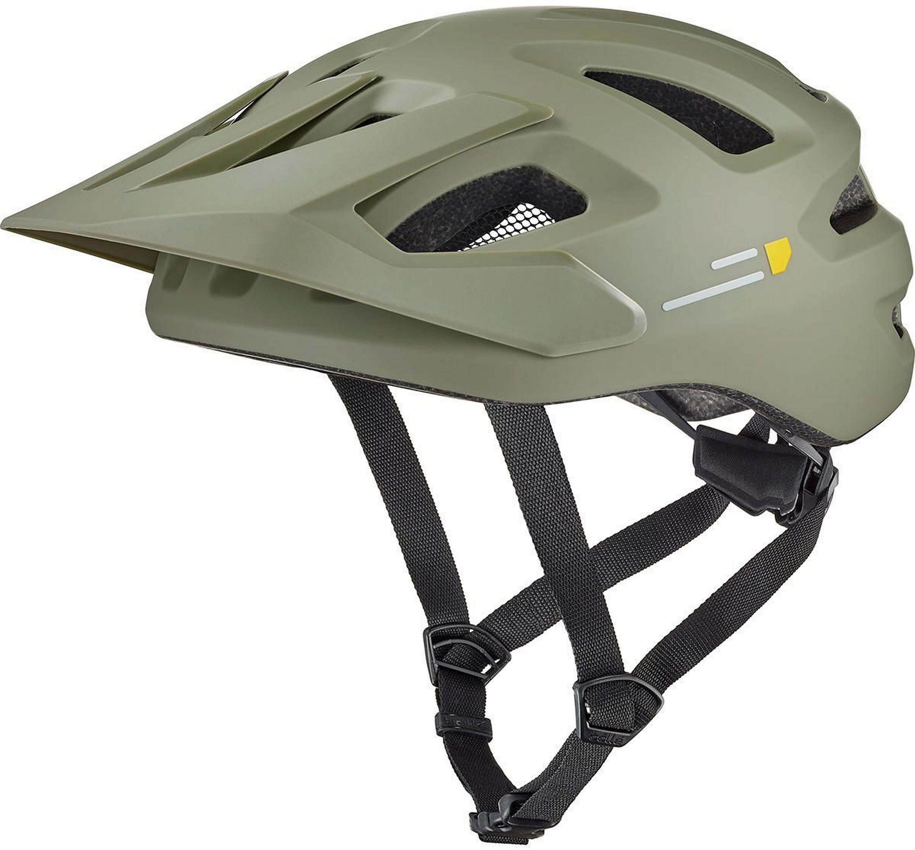 Kask rowerowy MTB „Adapt Pure”, kolor khaki matowy